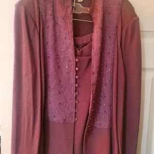 3pc ST John Rich Skirt set. Pre Own. Classy!